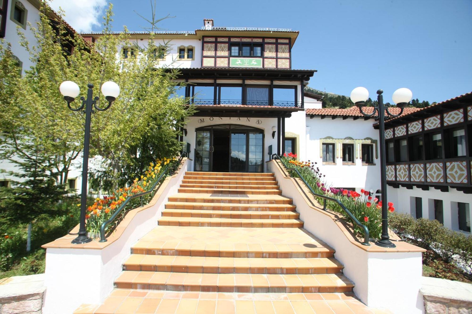 Hotel Spa Montana Karpenisi Buitenkant foto